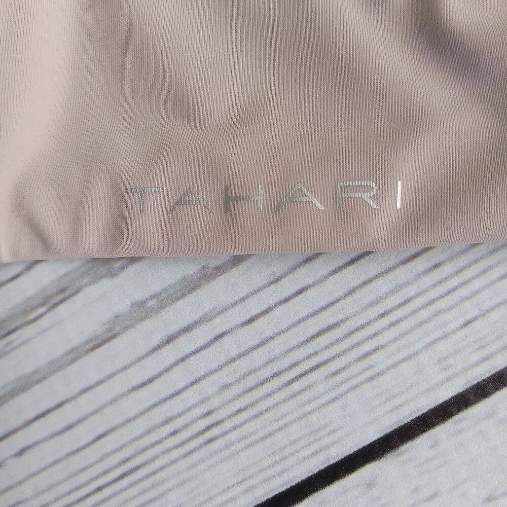 Tahari Bra 38C Padded Seamless Tan‎ Lace Accents Underwire Adjustable bra